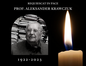 Zmarł prof. Aleksander Krawczuk